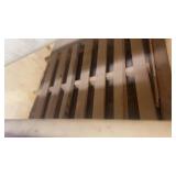 Large Industrial Storage Tank with Valves and Interior Grate