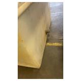 Large Poly Processing Rectangular Plastic Storage Tank with Drain Valve