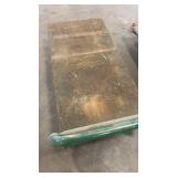 Industrial Heavy Duty Wooden Platform Cart with Metal Frame
