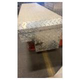 Weather Guard Aluminum Diamond Plate Truck Tool Box with Custom Bed Covers