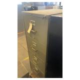 Group of Metal 4-Drawer Filing Cabinets