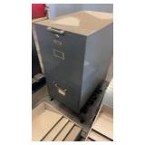 Metal File Cabinet with Assorted Drawer Organizers