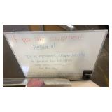 Assorted Whiteboards and Cork Boards Group
