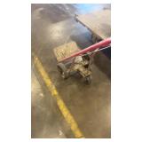 Used Red Metal Hand Truck/Dolly with Dual Wheels
