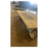 Heavy Duty Industrial Wood Platform Dolly Cart