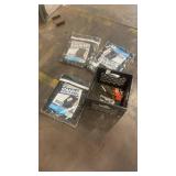 Set of 3 Moving Blankets 27 sq ft Each with Assorted Tie Down Straps