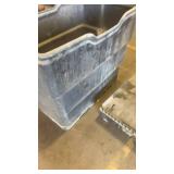 Large Heavy-Duty Plastic Storage Bin