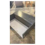 Metal Two-Step Platform with Carpeted Steps