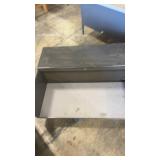 Metal Two-Step Platform with Carpeted Steps
