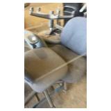 Group of Used Office Chairs and Chair Parts
