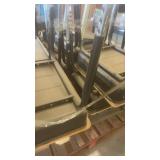 Pallet of Stackable Black Cafeteria Chairs