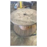 Large Wooden Cable Reel Spool Table