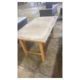 Sturdy Wooden Work Table with Laminate Top