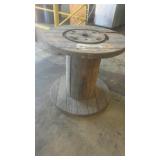 Large Wooden Cable Spool Reel