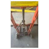 Manual Hydraulic Platform Lift Truck