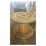 Large Wooden Industrial Cable Spool Reel