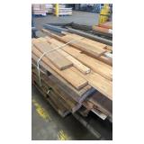 Lot of Used Lumber, Wood Pallets, and Glass Door Panels