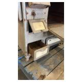 Antique Home Comfort Wood Burning Stove by Wrought Iron Range Co.