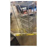 Metal Wire Storage Shelving Rack with 4 Adjustable Shelves