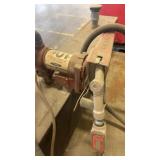 Used Steel Fuel Transfer Tank with Pump and Hose