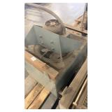 Industrial Electric Motor with Cooling Fan and Metal Enclosure