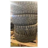 Set of 5 Mickey Thompson Baja Claw TTC 37x12.50R17 Tires