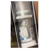 OVE 32 in. Matte Black Shower Door Model 15SGP-BREE32-BLKAC