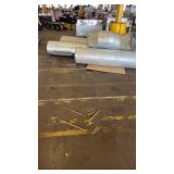 Collection of Spiral Ductwork Sections and Fittings