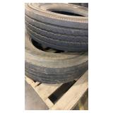 Set of 3 Commercial Truck Tires 315/80R22.5 Advanta Kumho KRS03