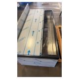 Ice Chest 48 Inch Cold Plate with 10 Circuit and Backsplash