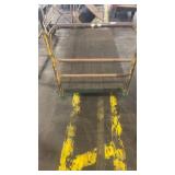 Heavy-Duty Industrial Wood Platform Cart with Wheels