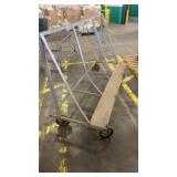 Heavy Duty Mobile A-Frame Cart with Casters