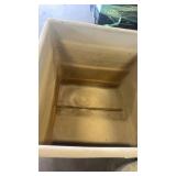 Large Plastic Industrial Bin with Forklift Pockets