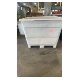 Large Plastic Industrial Bin with Forklift Pockets