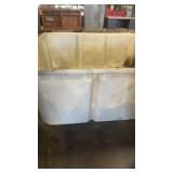 Large Heavy-Duty Plastic Utility Bin