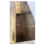 Poly Processing Rectangular Storage Tank with Drain Hole