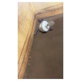 Large Industrial Plastic Tank with Valve and Fittings