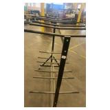 Heavy Duty Rolling Metal Storage Rack with Multiple Arms