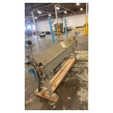 Heavy-Duty Manual Sheet Metal Brake with Stand, Damaged