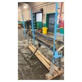 Heavy-Duty Manual Sheet Metal Brake with Stand, Damaged