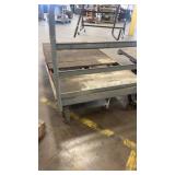 Heavy Duty Industrial Flatbed Cart with Steel Frame