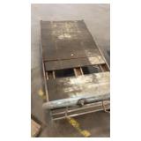 Heavy Duty Industrial Flatbed Cart with Steel Frame