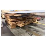 Pallet of Mixed Dimensional Lumber Boards