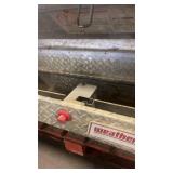 Weather Guard Aluminum Diamond Plate Truck Tool Box with Custom Bed Covers