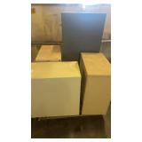 Group of 4 Used Metal File Cabinets