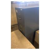 Group of 4 Used Metal File Cabinets