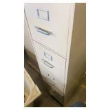 Group of Metal 4-Drawer Vertical Filing Cabinets