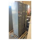 Industrial Steel Locker Cabinet with 15 Compartments