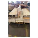 Vinyl Semi-Privacy Fence Kit 6ft H x 6ft W White Sections