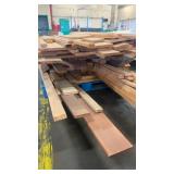 Large Assortment of Mixed Dimensional Lumber Boards